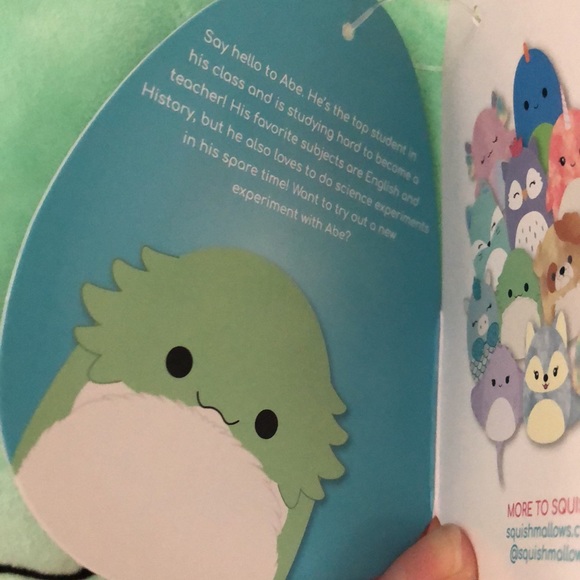 SQUISHMALLOWS ABE - BNWT - Picture 4 of 4